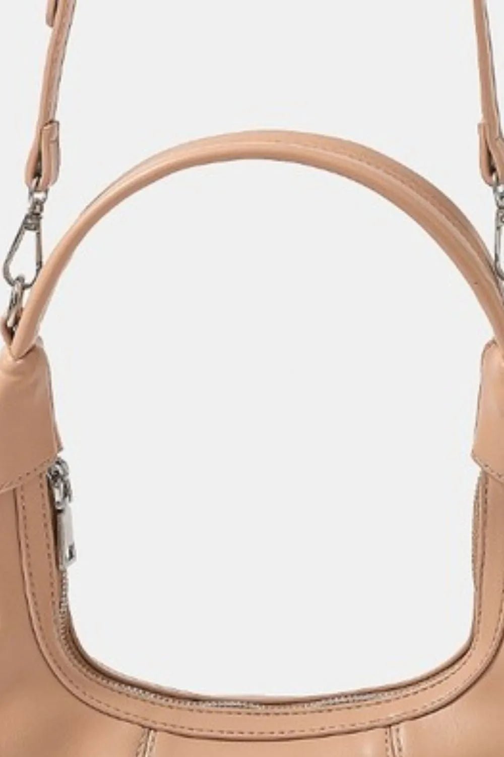 Fame Faux Leather Round Multi Panel Hand Bag - Goddess Vibes