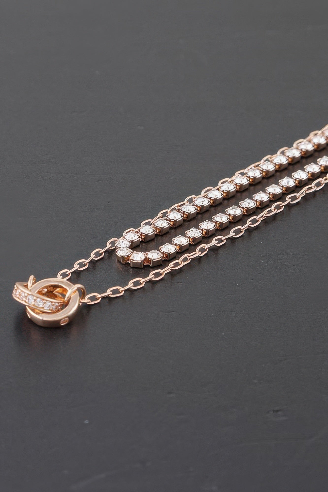 Interlinked Ring Chain Necklace - Goddess Vibes