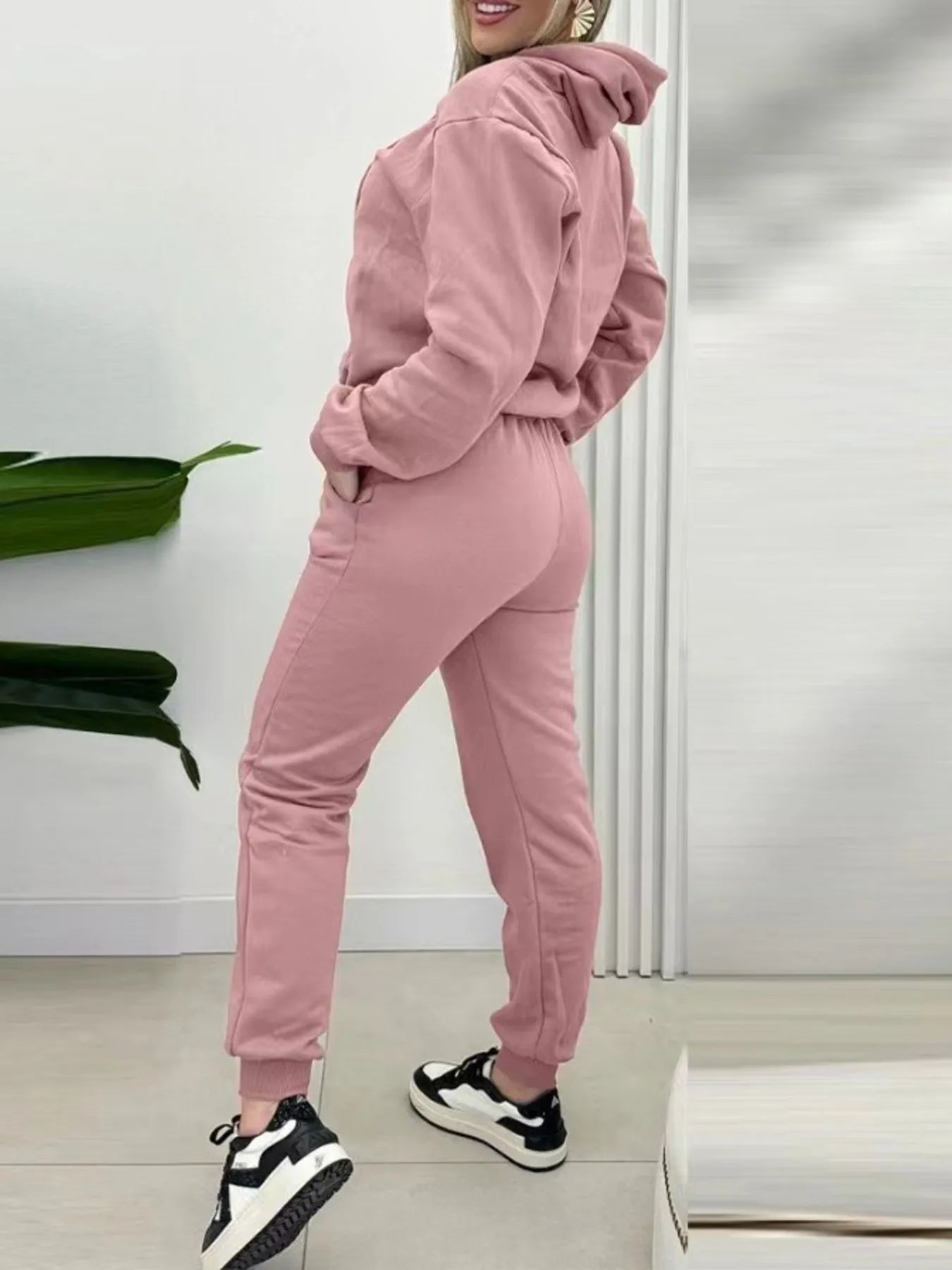 Long Sleeve Hoodie and Joggers Set - Goddess Vibes