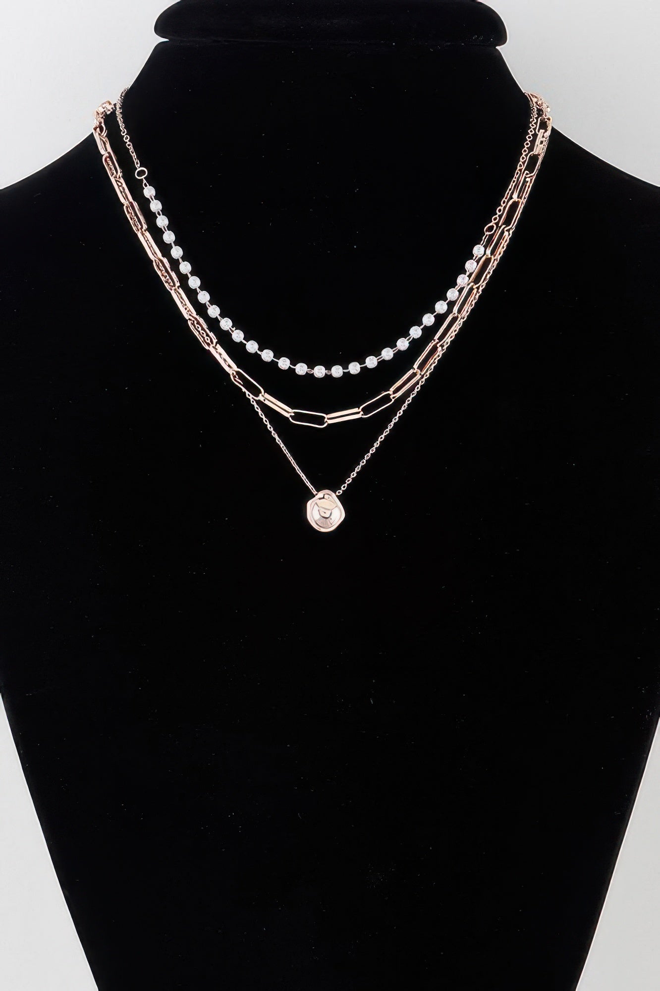 Multi Pendant Link Chain Necklace - Goddess Vibes