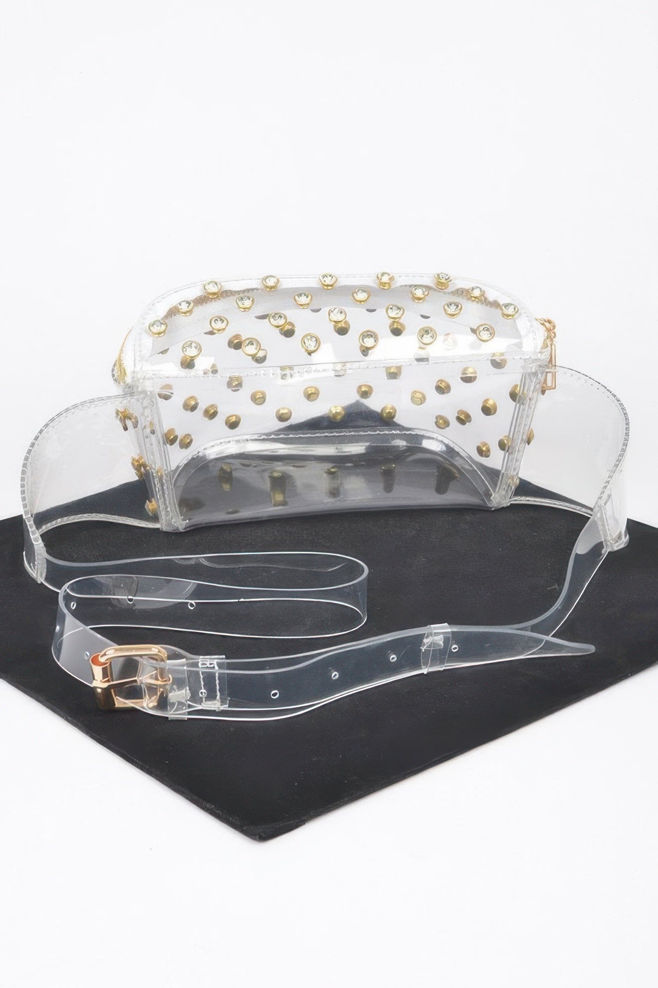 Women's Rhinestone Mesh Fanny Pack - Goddess Vibes
