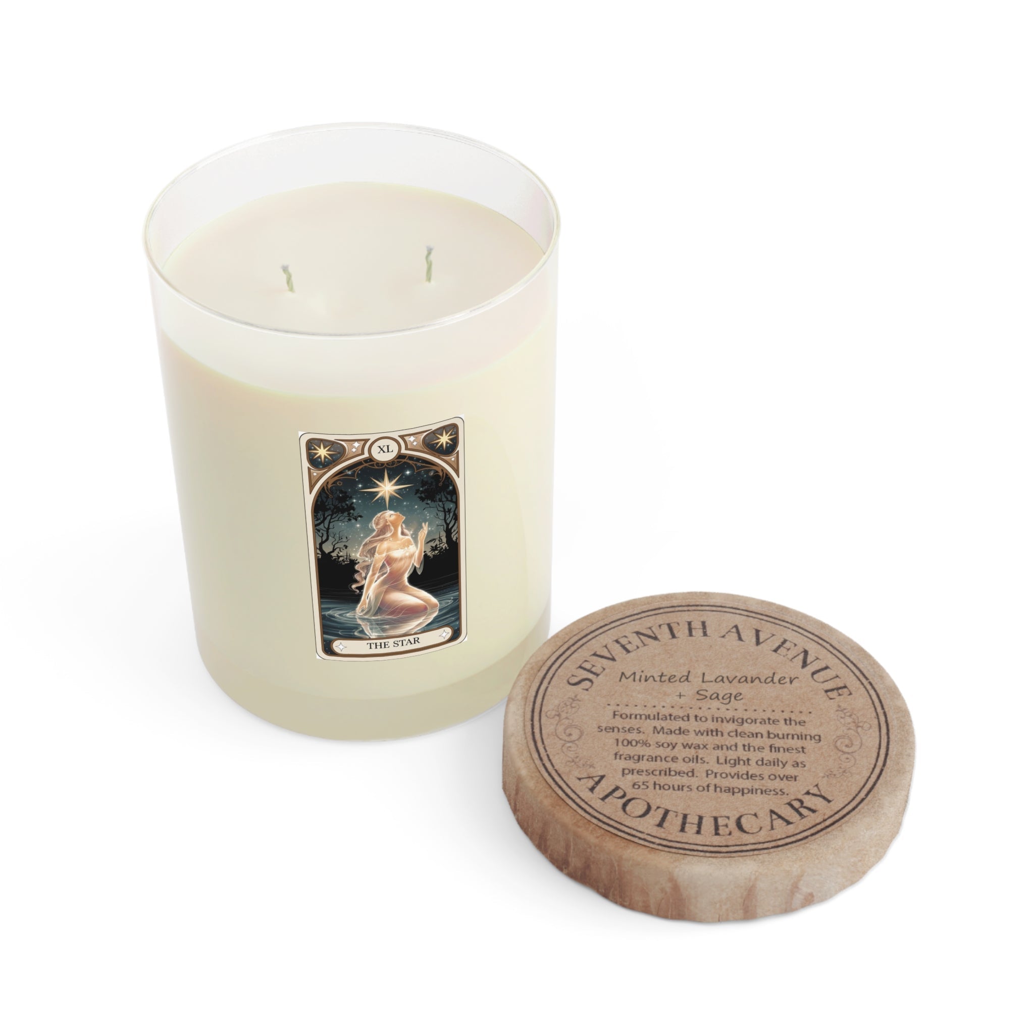 Astrology - Themed Scented Candle - The Star | Cozy Home Décor, Spiritual - limited edition - Goddess Vibes