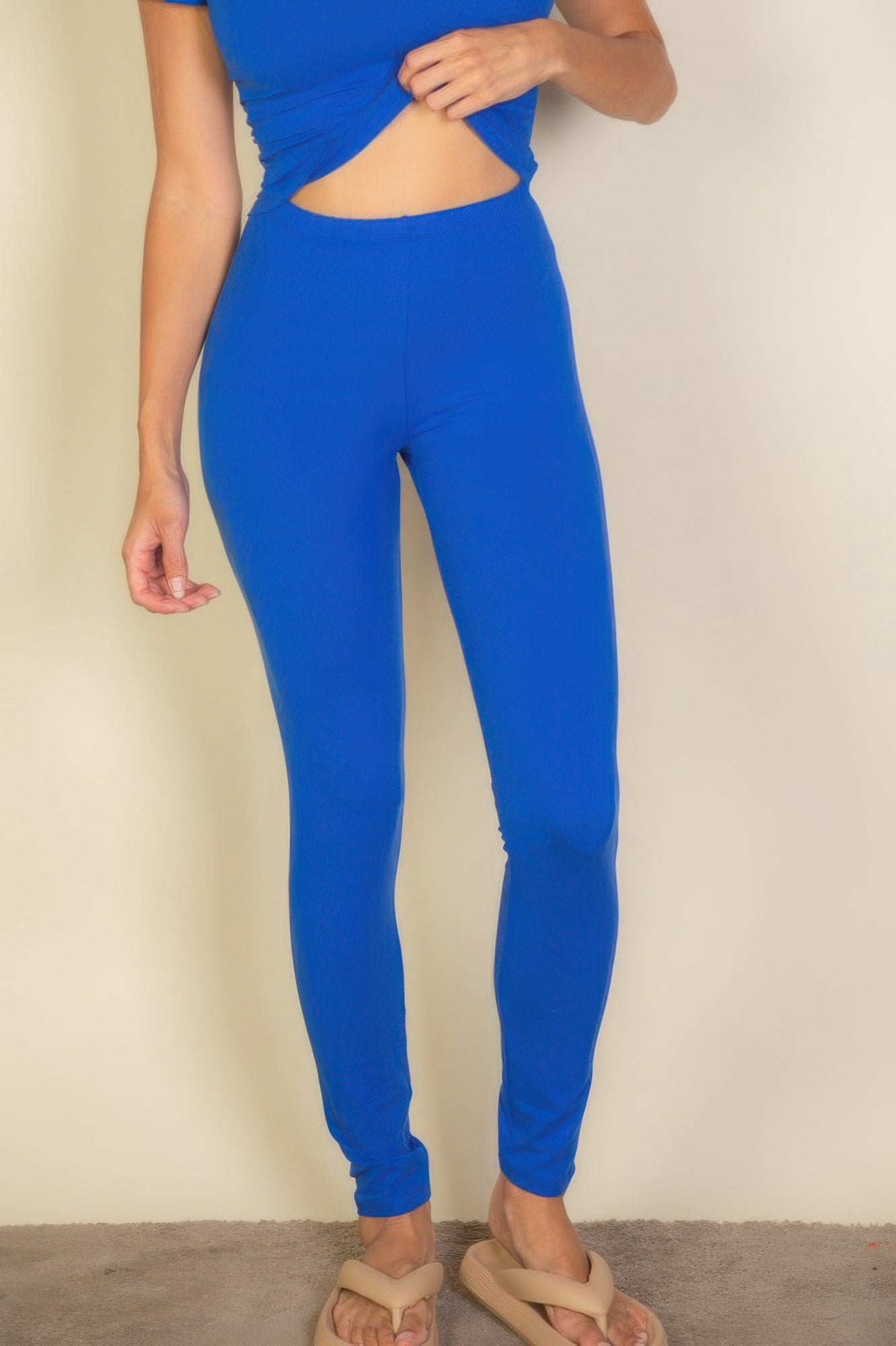 Basic Solid Leggings - Goddess Vibes