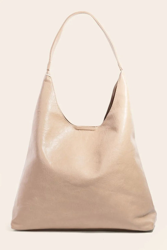 Fame Faux Leather Tote Bag - Goddess Vibes