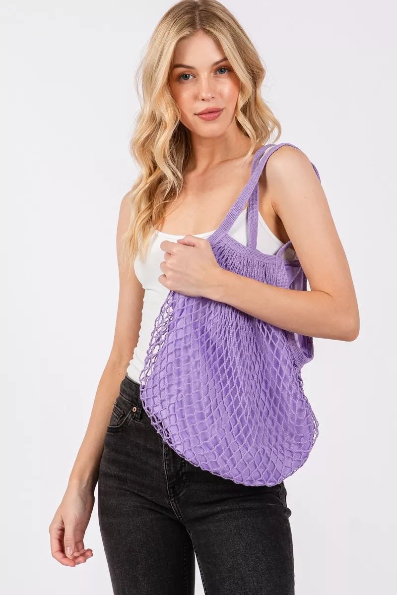 Fame Netted Beach Bag - Goddess Vibes