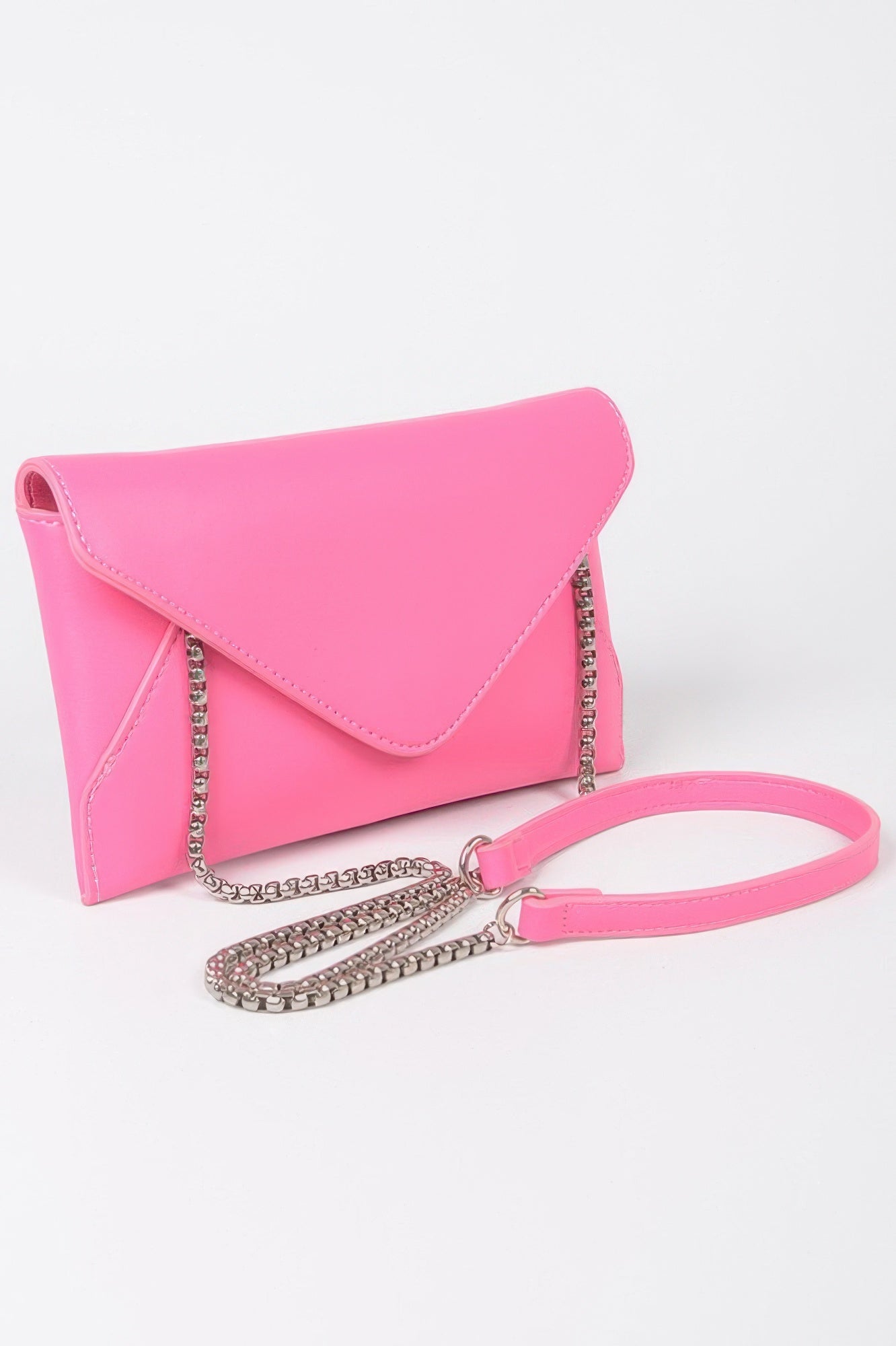 Faux Leather Small Envelope Clutch - Goddess Vibes