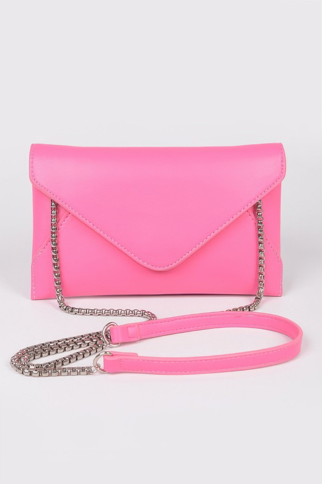 Faux Leather Small Envelope Clutch - Goddess Vibes