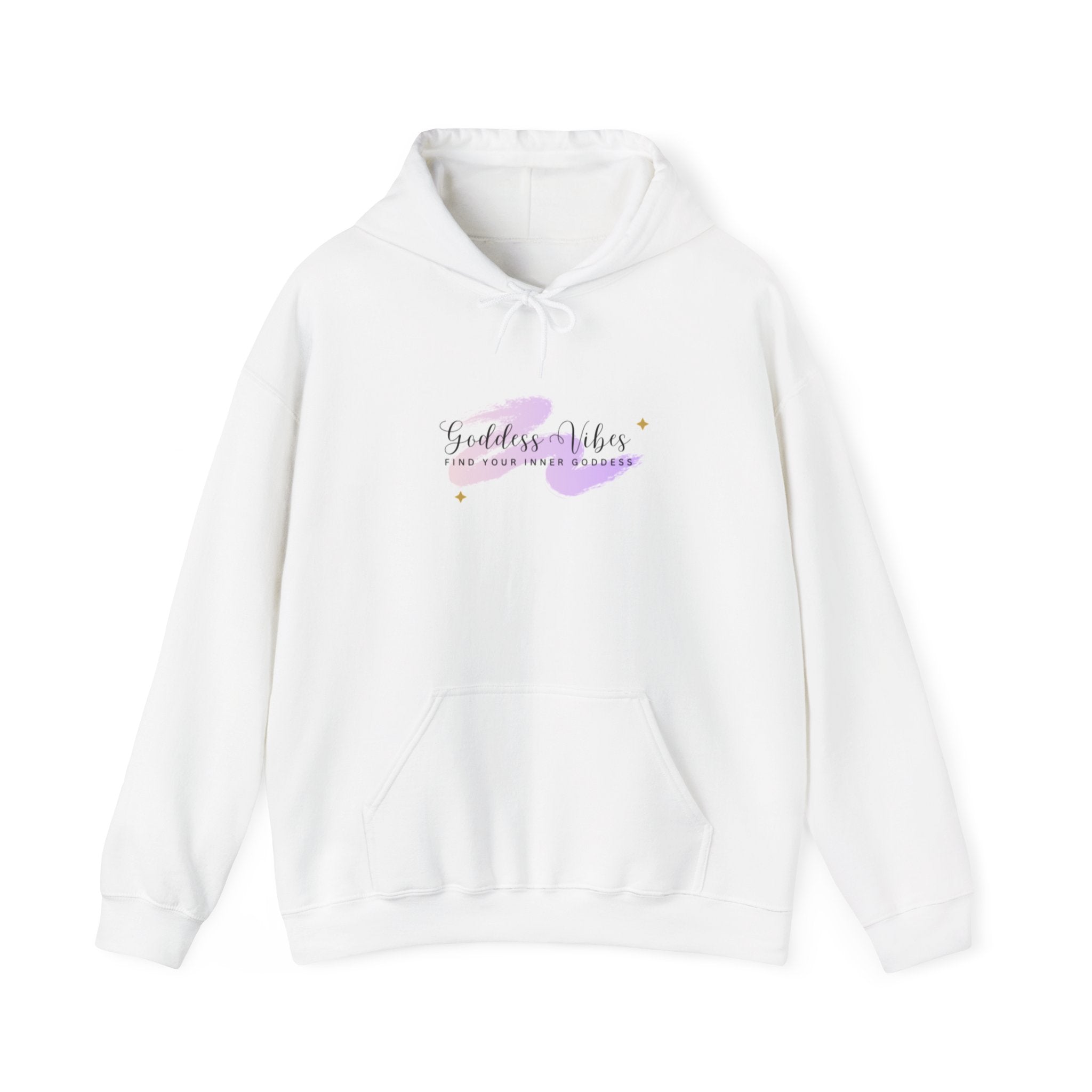 Goddess Vibes Hoodie, Cozy Pullover for Positive Energy, Gift for Her, Boho Style Sweatshirt, Perfect for Chilly Days - Goddess Vibes