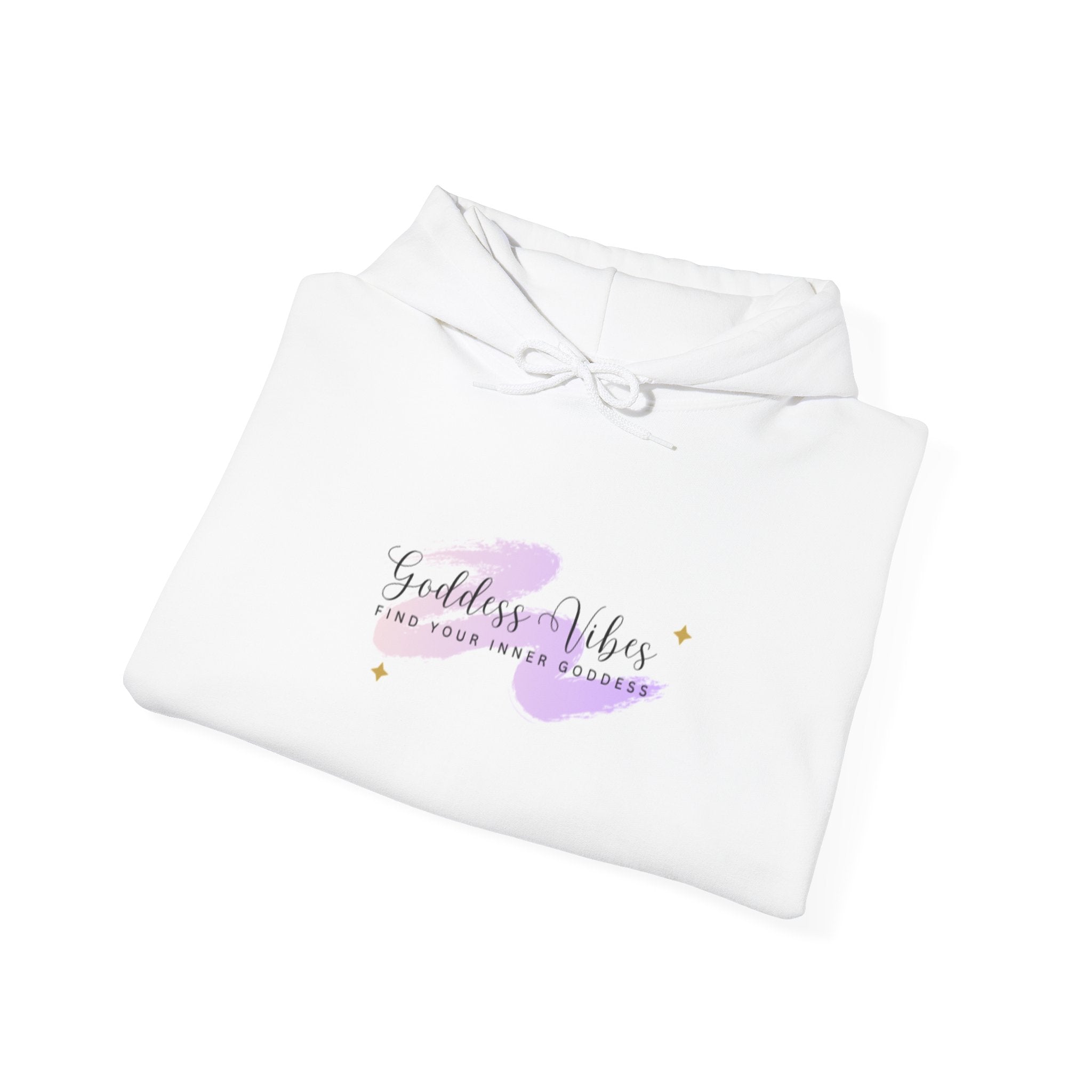 Goddess Vibes Hoodie, Cozy Pullover for Positive Energy, Gift for Her, Boho Style Sweatshirt, Perfect for Chilly Days - Goddess Vibes