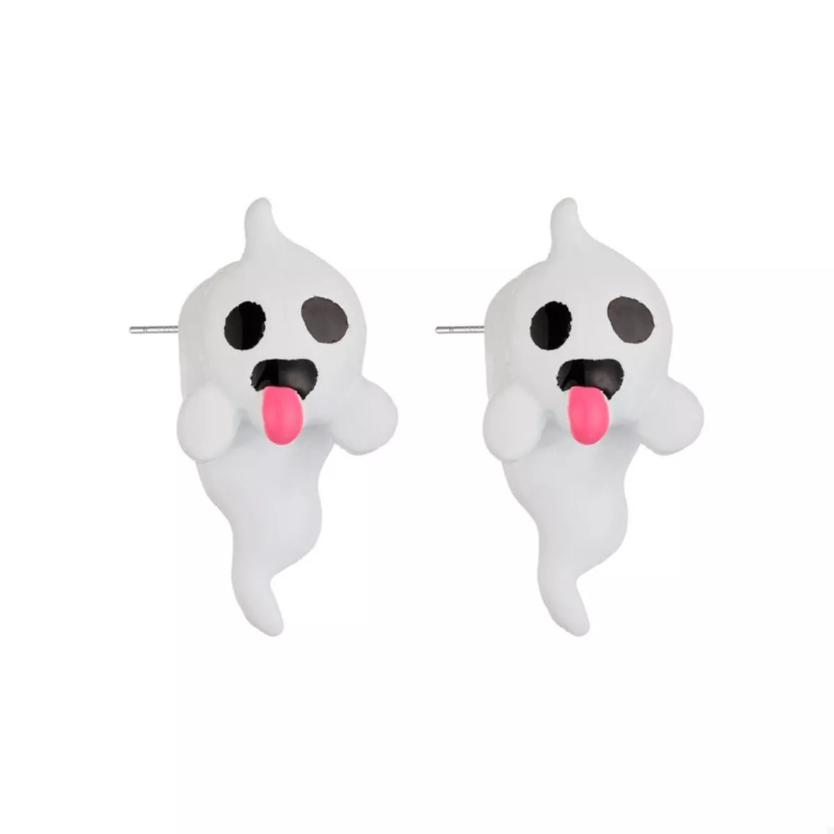 Halloween Ghost and Pumpkin Dangle Earrings - Goddess Vibes