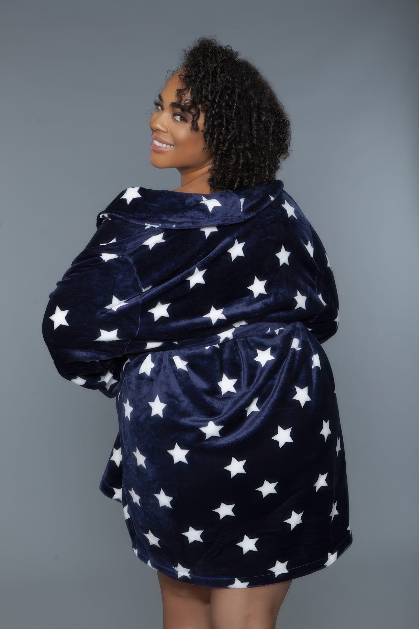 Kaylee Robe Star Print - Goddess Vibes