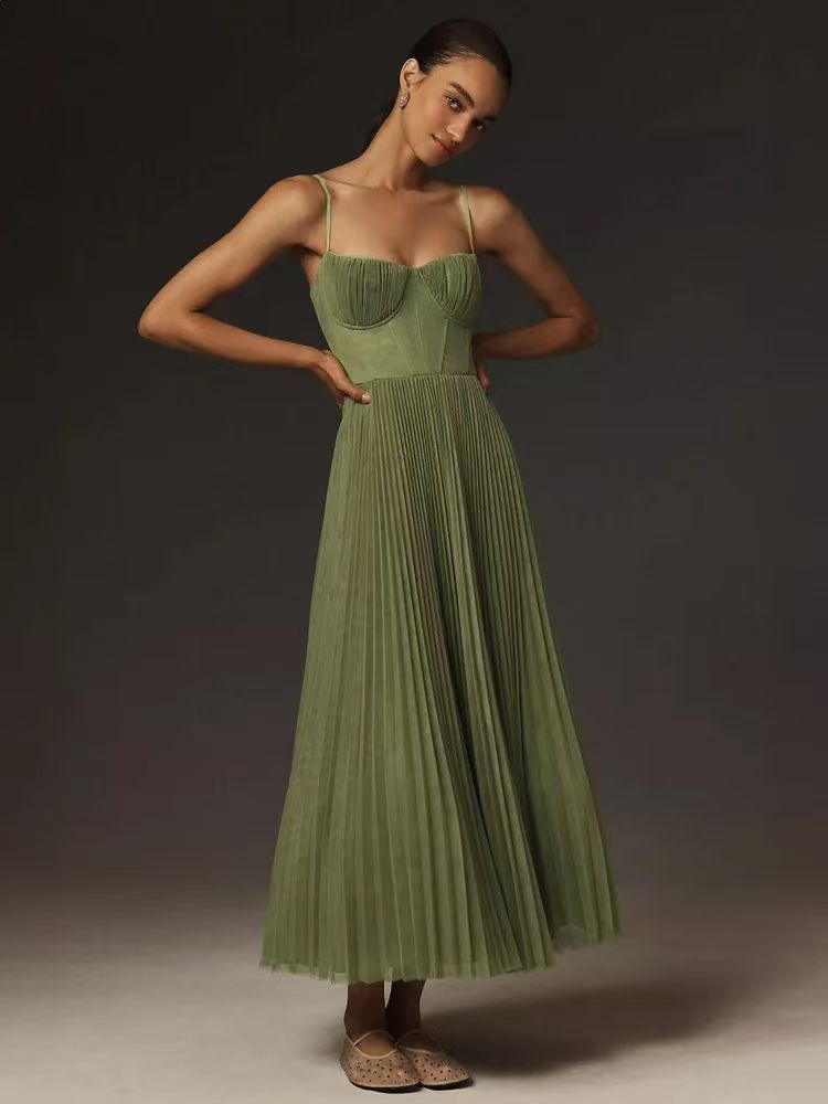 Sling Backless Sleeveless Slim Fit Dress - Goddess Vibes
